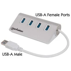 Manhattan 4-Port SuperSpeed USB 3.0 Hub