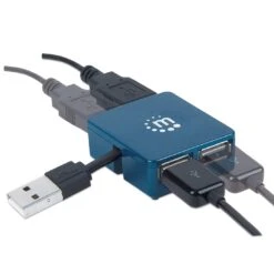 Manhattan 4-Port USB 2.0 Micro Hub 15 Manhattan 4-Port USB 2.0 Micro Hub -Manhattan Store 4 port usb 20 micro hub 160605 5 1c450cfb e21f 4e22 a33d fce595a27482