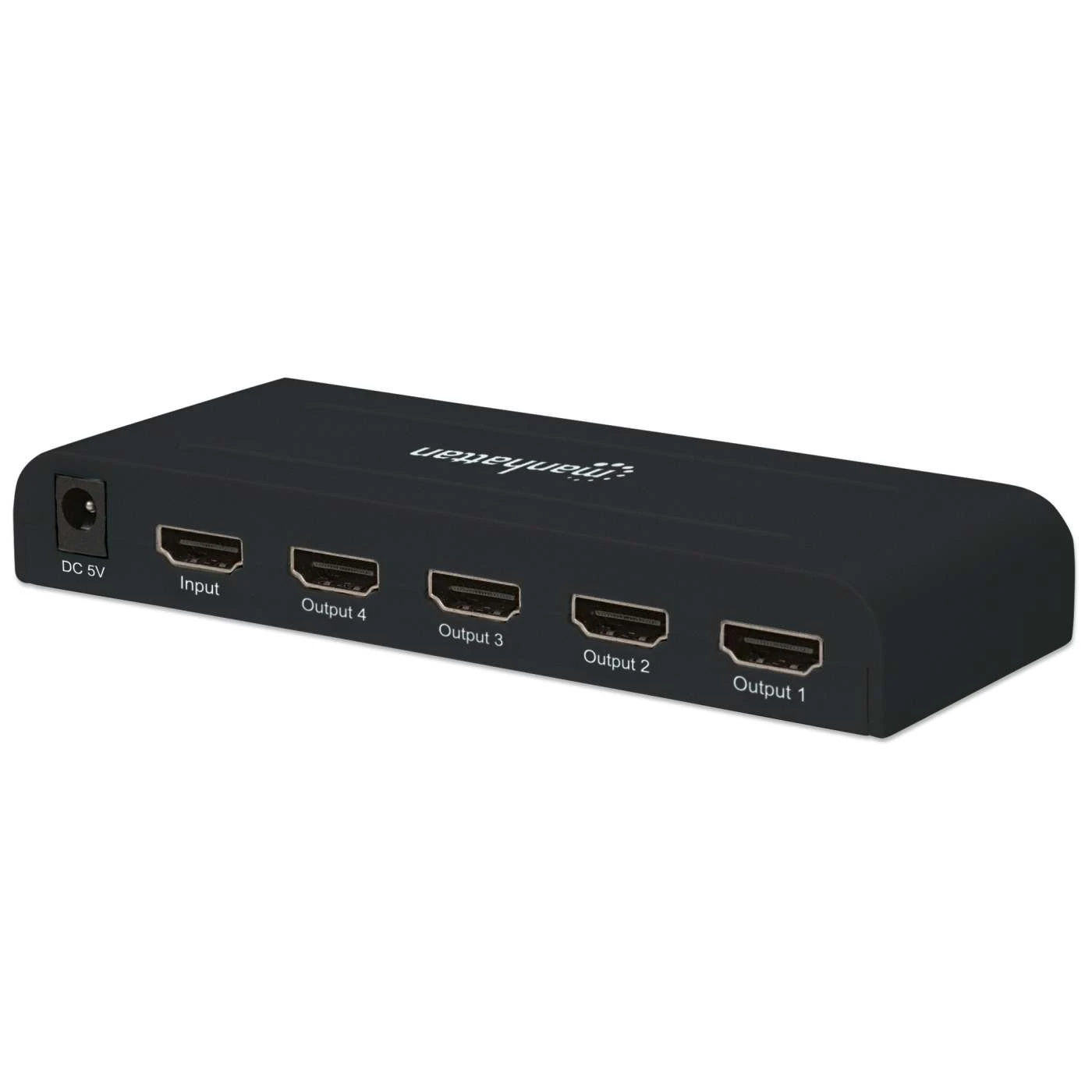 Manhattan 4K 4-Port HDMI Splitter 5 Manhattan 4K 4-Port HDMI Splitter - Image 5