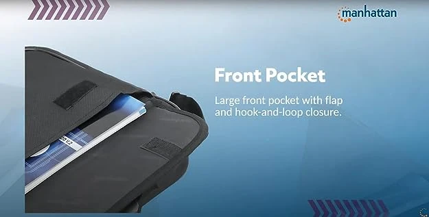 Manhattan Cambridge Clamshell Laptop Bag 15.6" 7 Manhattan Cambridge Clamshell Laptop Bag 15.6" - Image 7