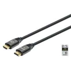 Manhattan 8K@60Hz Certified Ultra High Speed HDMI Cable With Ethernet, 2 M (7 Ft.)
