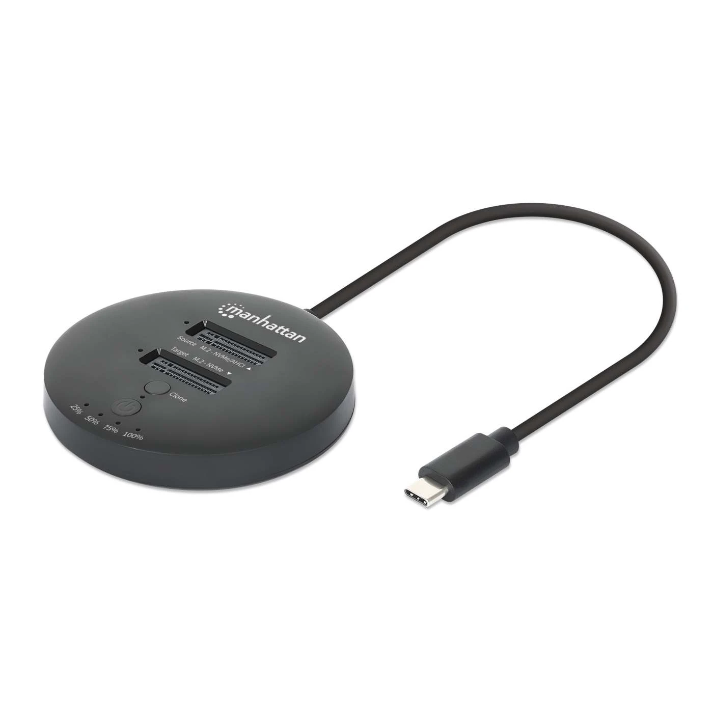 Manhattan Dual-Bay M.2 NVMe SSD Clone Station 1 Manhattan Dual-Bay M.2 NVMe SSD Clone Station