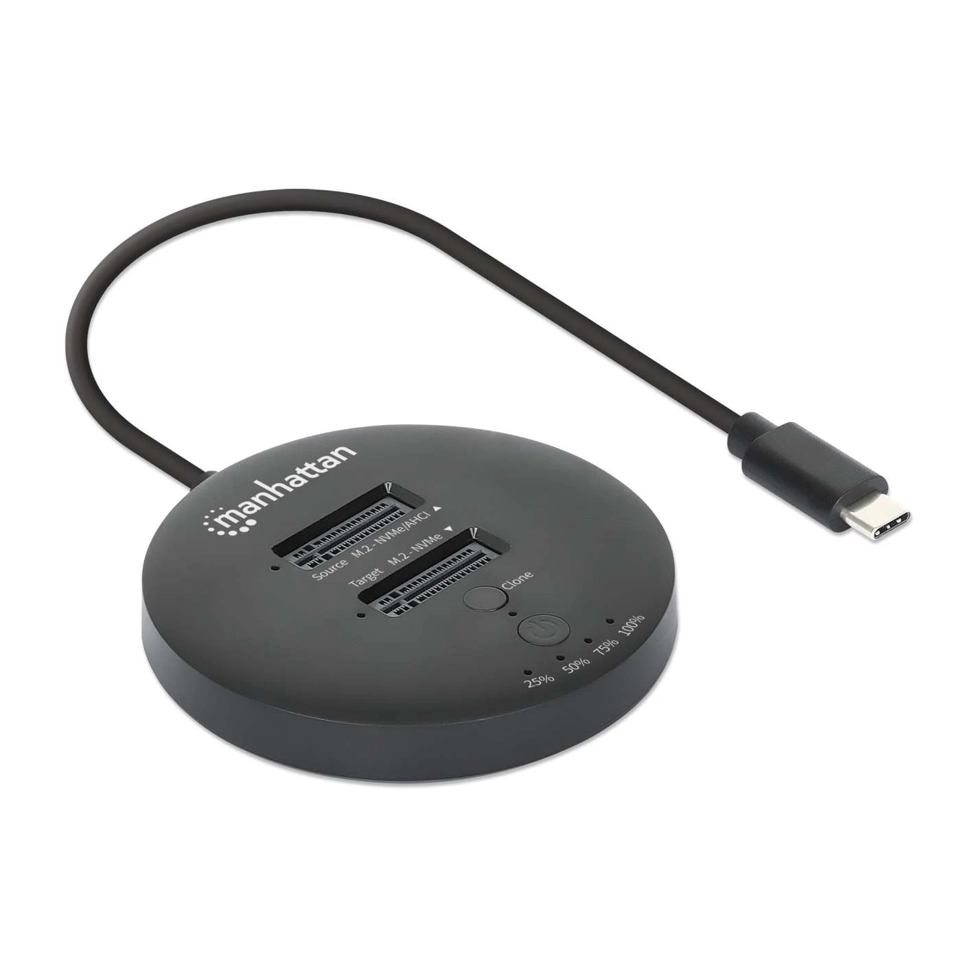 Manhattan Dual-Bay M.2 NVMe SSD Clone Station 4 Manhattan Dual-Bay M.2 NVMe SSD Clone Station - Image 4