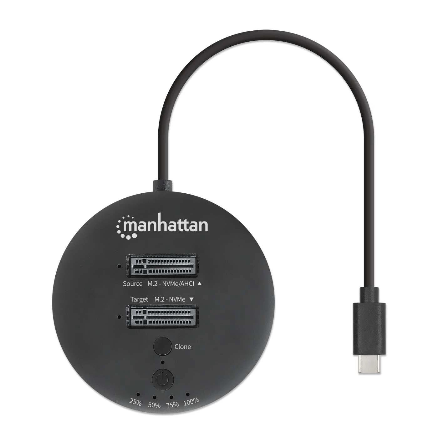 Manhattan Dual-Bay M.2 NVMe SSD Clone Station 6 Manhattan Dual-Bay M.2 NVMe SSD Clone Station - Image 6