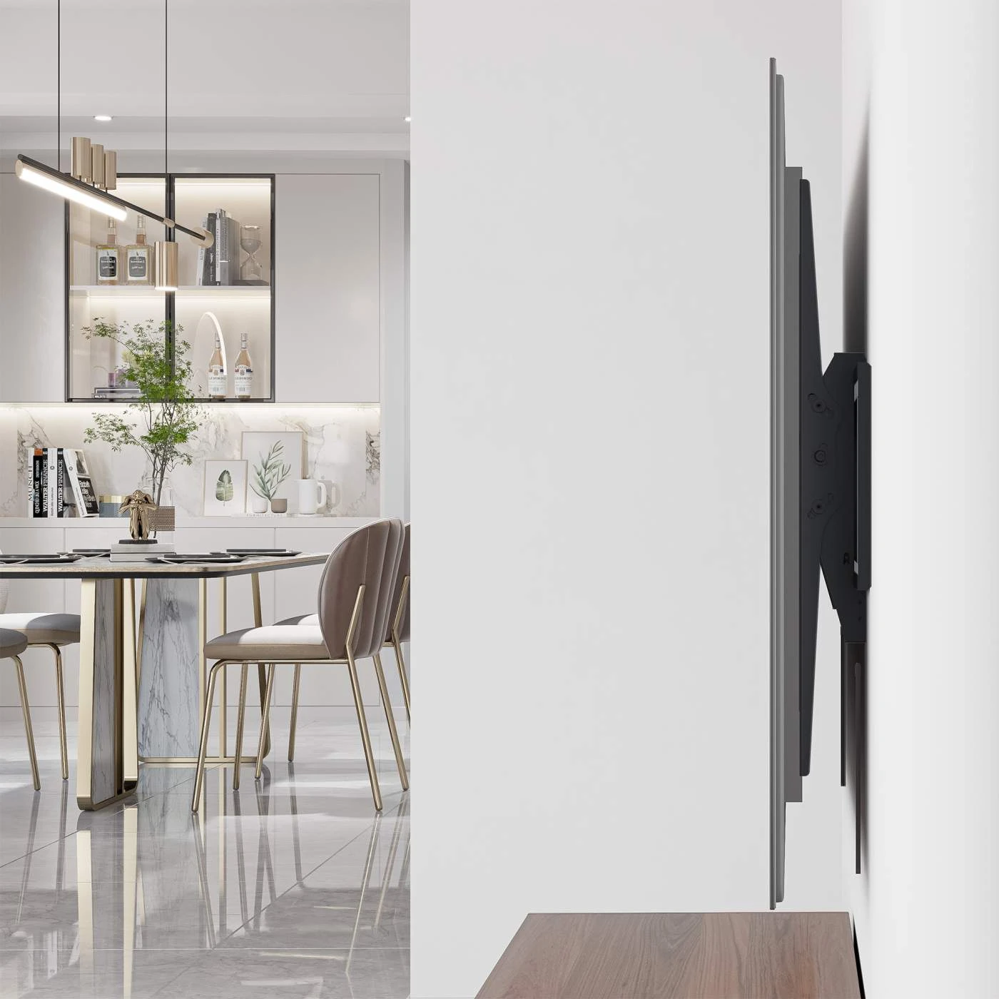 Manhattan Heavy-Duty Large-Screen Tilting TV Wall Mount 12 Manhattan Heavy-Duty Large-Screen Tilting TV Wall Mount - Image 12