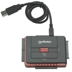 Manhattan Hi-Speed USB To SATA/IDE Adapter -Manhattan Store hi speed usb to sataide adapter 179195 4 e5d4ba51 4df7 48a0 a69a cacdbdebc6ec