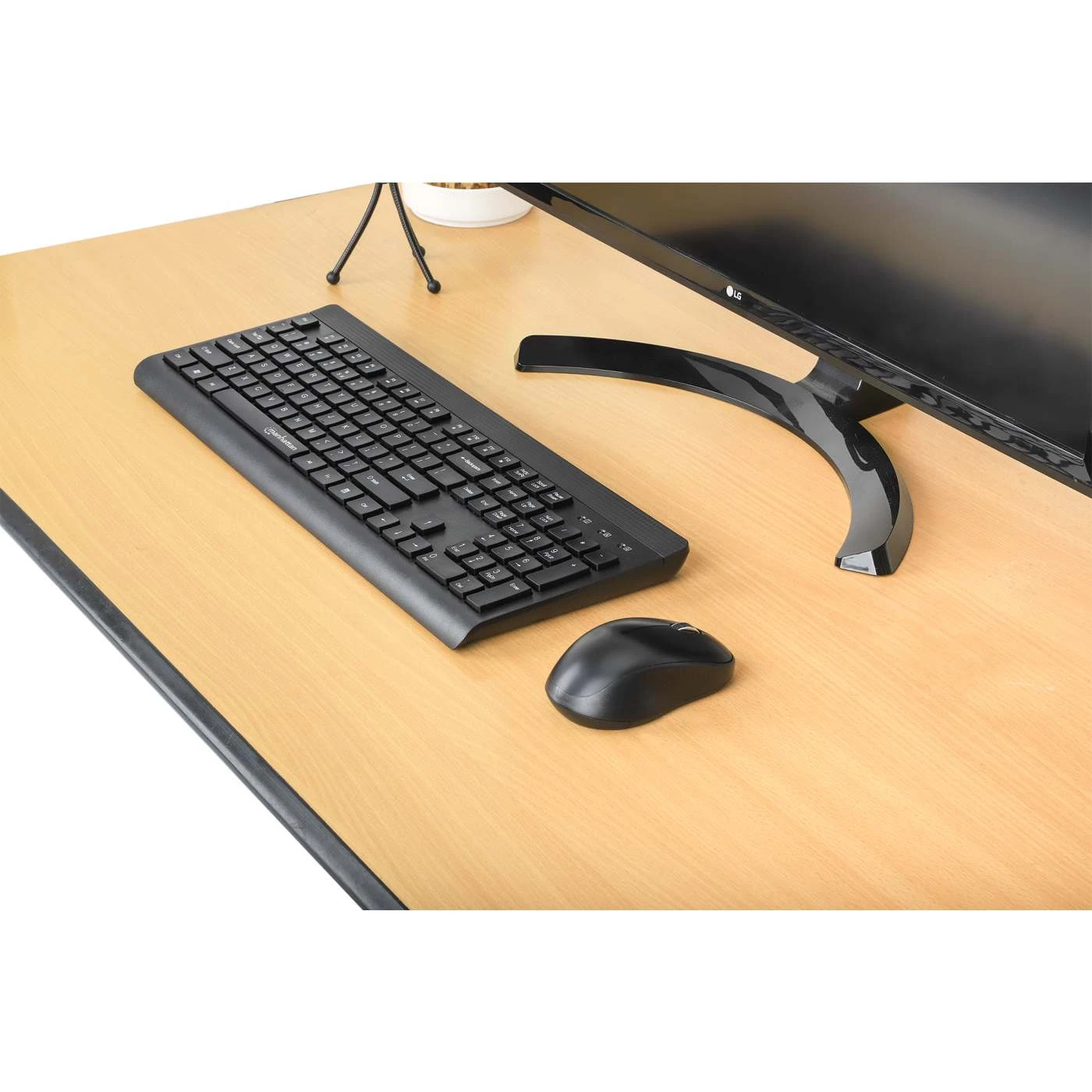 Manhattan MWK7350 Wireless USB Keyboard And Mouse Combo Set 2 Manhattan MWK7350 Wireless USB Keyboard And Mouse Combo Set - Image 2