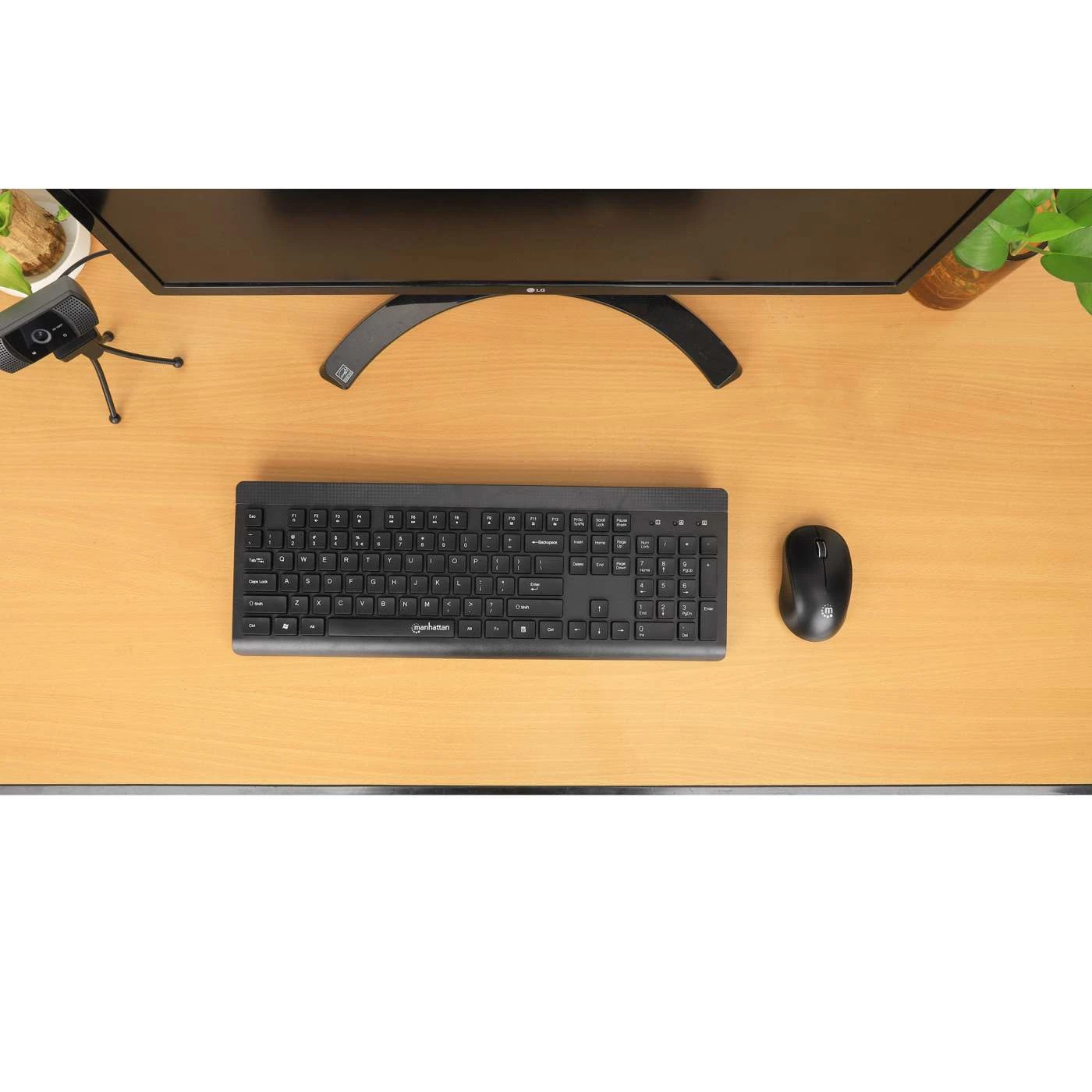 Manhattan MWK7350 Wireless USB Keyboard And Mouse Combo Set 8 Manhattan MWK7350 Wireless USB Keyboard And Mouse Combo Set - Image 8