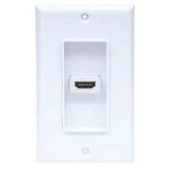 Manhattan One-Port HDMI Wallplate -Manhattan Store one port hdmi wallplate 771719 3