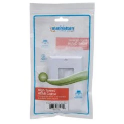 Manhattan Store 25 Manhattan Store -Manhattan Store one port hdmi wallplate 771719 packaging 8