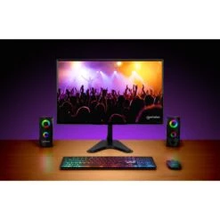 Manhattan RGB LED Desktop Stereo Computer Speakers -Manhattan Store rgb led desktop stereo computer speakers 168359 7