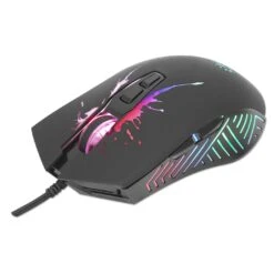 Manhattan 7200 DPI RGB LED Wired Optical Seven Button USB Gaming Mouse