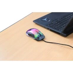 Manhattan 12,800 Dpi RGB LED Wired Optical USB Gaming Mouse With 5 Buttons -Manhattan Store rgb led wired optical usb mouse 190381 2