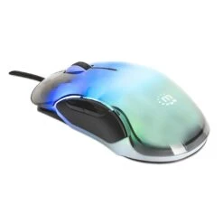 Manhattan 12,800 Dpi RGB LED Wired Optical USB Gaming Mouse With 5 Buttons -Manhattan Store rgb led wired optical usb mouse 190381 3