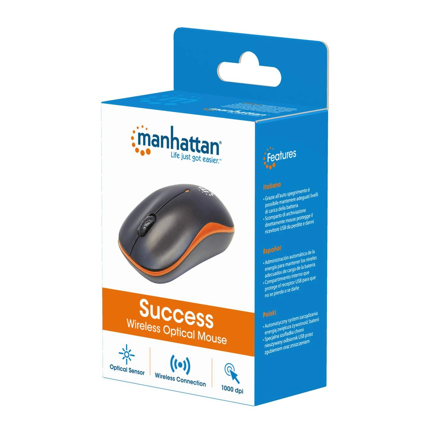 Manhattan Success Wireless Optical Mouse 2 Manhattan Success Wireless Optical Mouse - Image 2