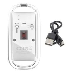 Manhattan Transparent Rechargeable Wireless USB Mouse -Manhattan Store transparent rechargeable wireless usb mouse 190275 11