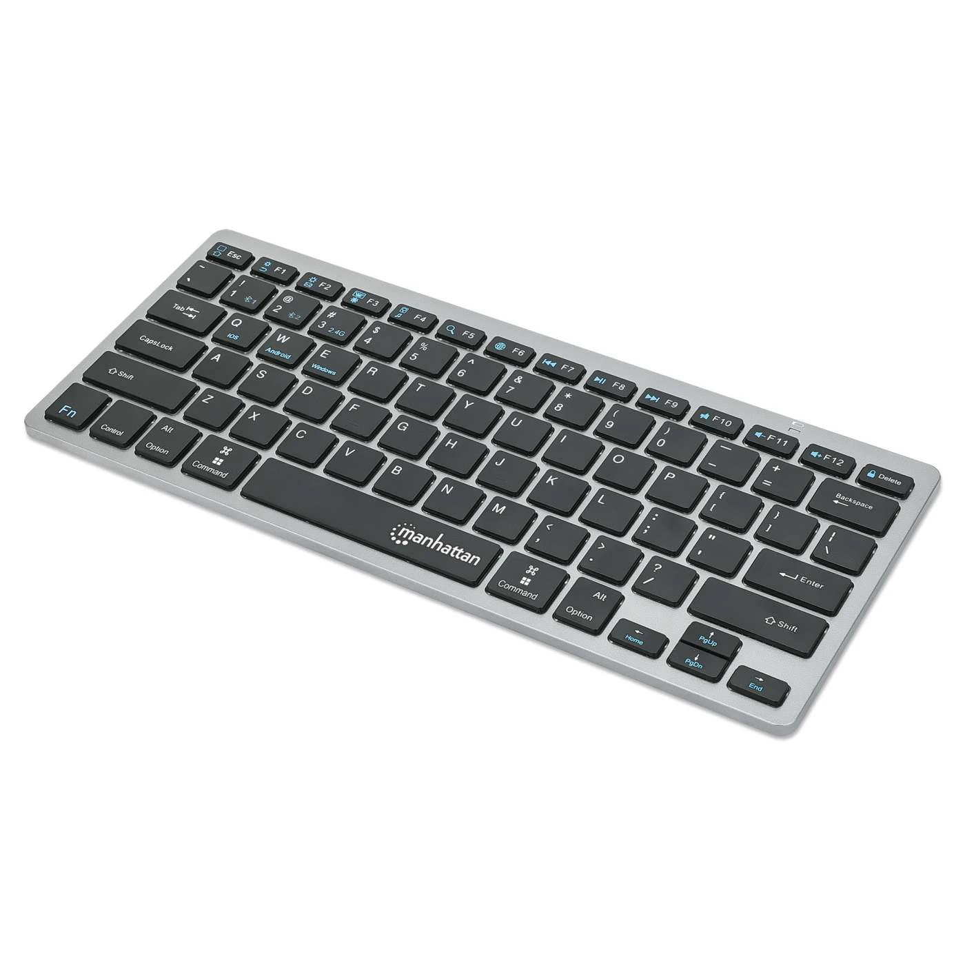 Manhattan Ultra Slim Dual-Mode Wireless Keyboard 1 Manhattan Ultra Slim Dual-Mode Wireless Keyboard
