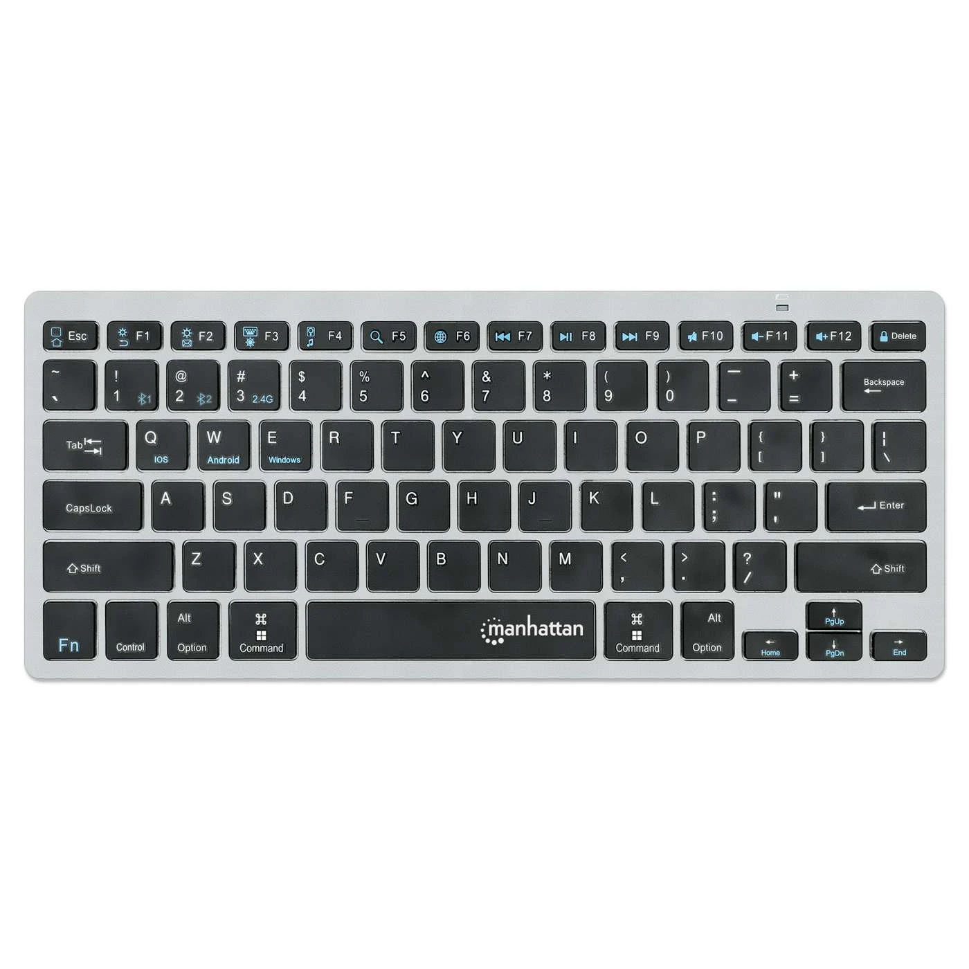 Manhattan Ultra Slim Dual-Mode Wireless Keyboard 5 Manhattan Ultra Slim Dual-Mode Wireless Keyboard - Image 5