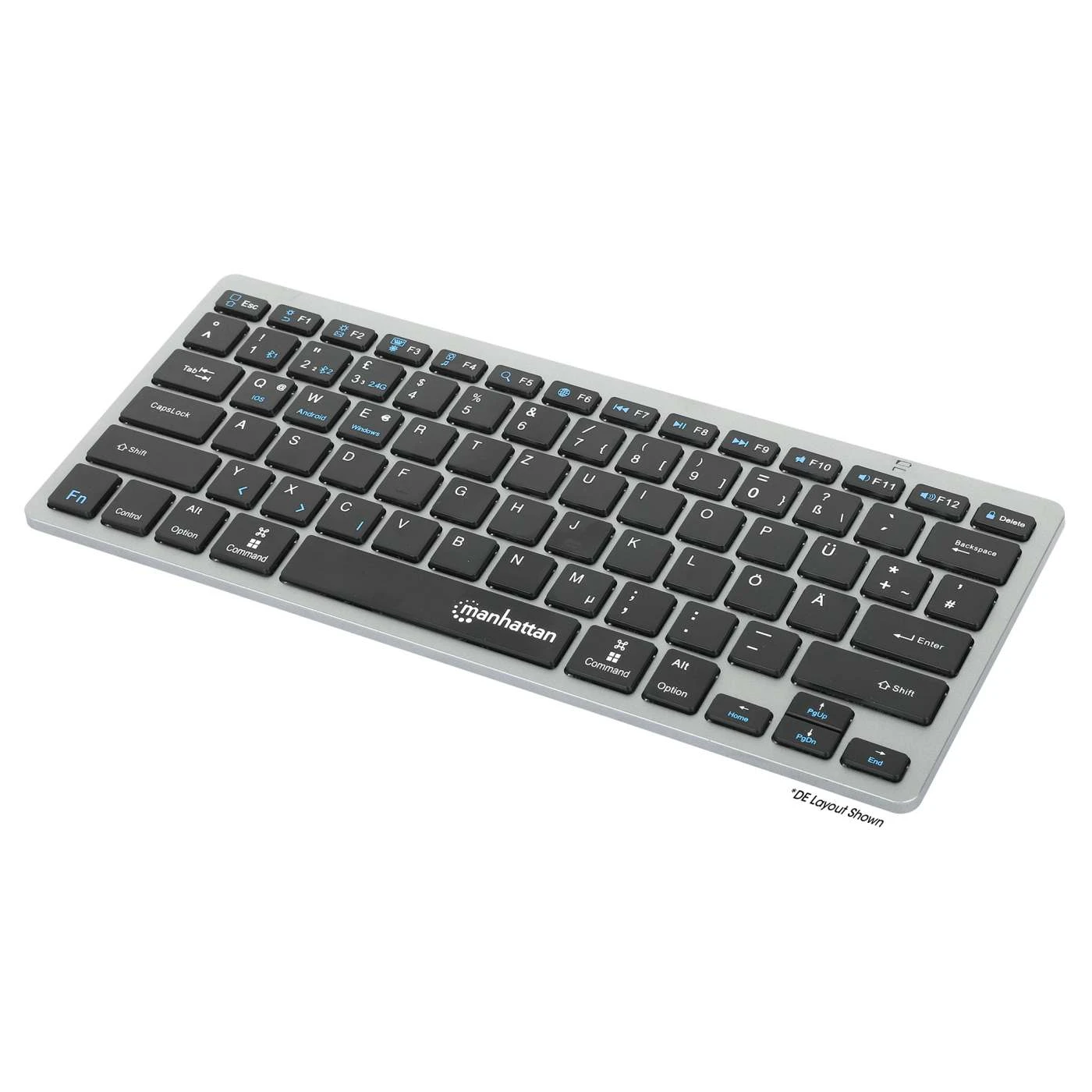 Manhattan Ultra Slim Dual-Mode Wireless Keyboard 10 Manhattan Ultra Slim Dual-Mode Wireless Keyboard - Image 10