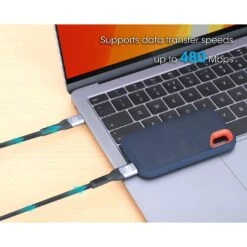 Manhattan USB 2.0 Type-C EPR Charging Cable 240 W / PD 3.1 -Manhattan Store usb 20 type c epr charging cable 240 w pd 31 356367 7
