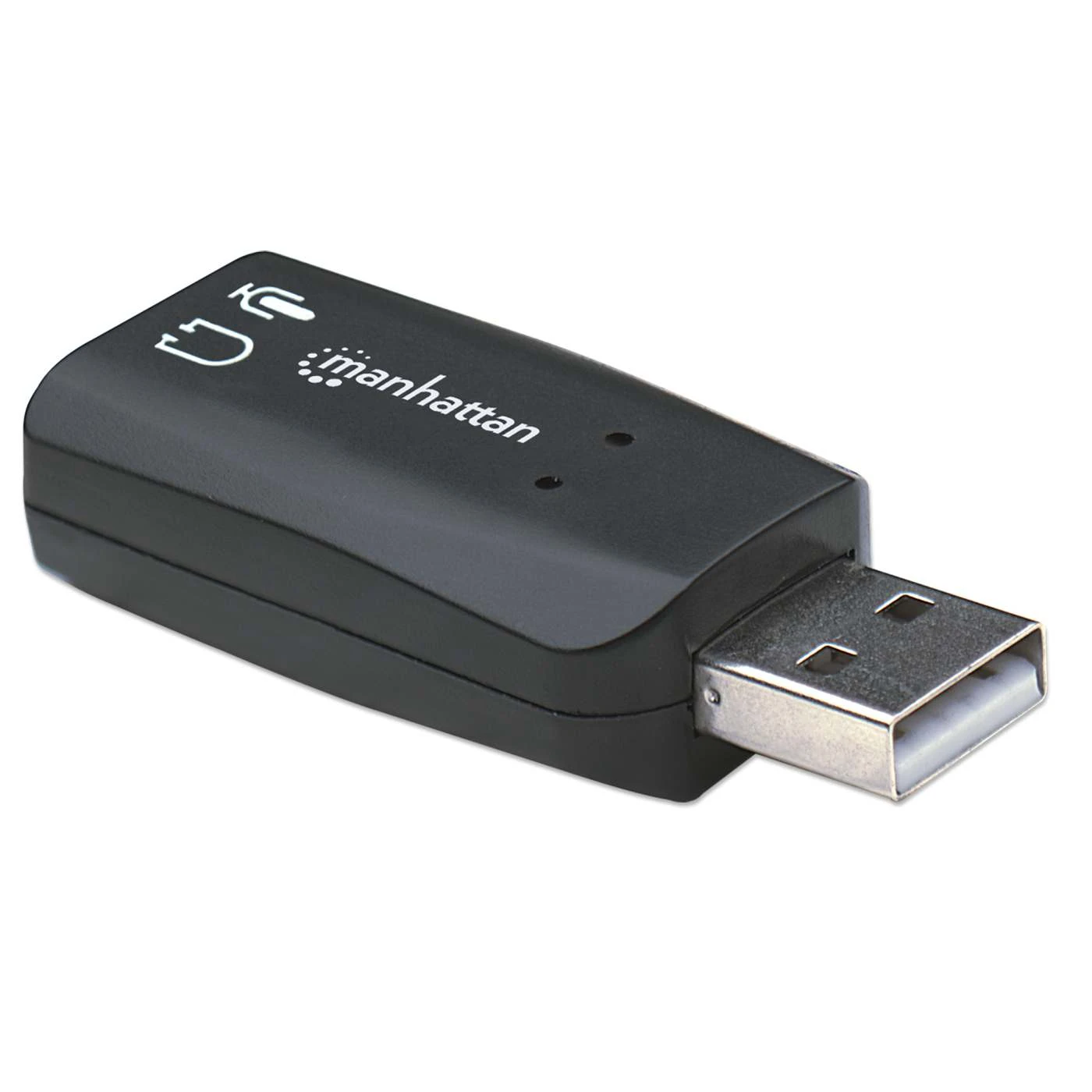 Manhattan USB-A To 3.5 Mm Audio Adapter 2 Manhattan USB-A To 3.5 Mm Audio Adapter - Image 2