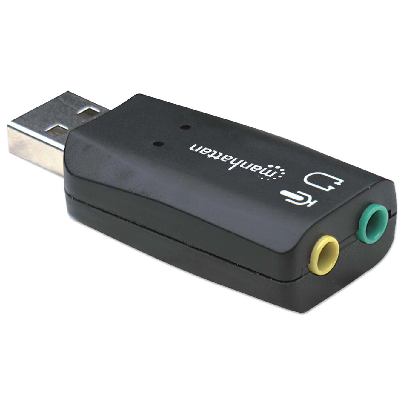 Manhattan USB-A To 3.5 Mm Audio Adapter 5 Manhattan USB-A To 3.5 Mm Audio Adapter - Image 5