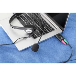 Manhattan USB-A To 3.5 Mm Audio Adapter 15 Manhattan USB-A To 3.5 Mm Audio Adapter -Manhattan Store usb a to 35 mm audio adapter 150859 8