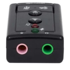 Manhattan USB-A To 3.5 Mm Audio Adapter With Volume Controls 15 Manhattan USB-A To 3.5 Mm Audio Adapter With Volume Controls -Manhattan Store usb a to 35 mm audio adapter with volume controls 152341 6