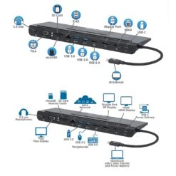 Manhattan USB-C 11-in-1 Triple-Monitor Docking Station With MST 29 Manhattan USB-C 11-in-1 Triple-Monitor Docking Station With MST -Manhattan Store usb c 11 in 1 triple monitor docking station with mst 153478 14 3e54e712 a7dd 4441 8710 40907acd8e3b