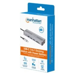 Manhattan Store 13 Manhattan Store -Manhattan Store usb c 7 in 1 docking station with power delivery 153928 packaging 9
