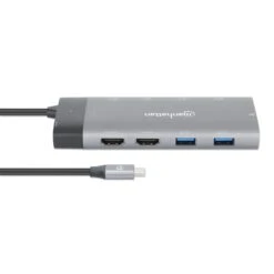 Manhattan USB-C PD 10-in-1 Dual Monitor 8K Docking Station / Multiport Hub -Manhattan Store usb c pd 10 in 1 dual monitor 8k docking station multiport hub 130714 4 bdaa8fc2 67cb 4f2f 936b 40b493d0607a