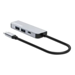 Manhattan USB-C PD 4-in-1 HDMI 4K Docking Station / Multiport Hub -Manhattan Store usb c pd 4 in 1 hdmi 4k docking station multiport hub 190428 2