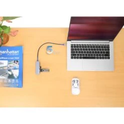 Manhattan USB-C PD 4-in-1 HDMI 4K Docking Station / Multiport Hub -Manhattan Store usb c pd 4 in 1 hdmi 4k docking station multiport hub 190428 3