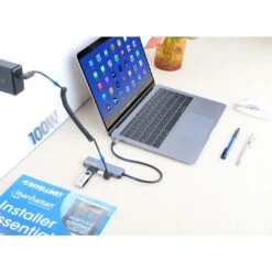 Manhattan USB-C PD 4-in-1 HDMI 4K Docking Station / Multiport Hub -Manhattan Store usb c pd 4 in 1 hdmi 4k docking station multiport hub 190428 7