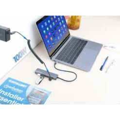 Manhattan USB-C PD 5-in-1 HDMI 4K Docking Station / Multiport Hub -Manhattan Store usb c pd 5 in 1 hdmi 4k docking station multiport hub 190411 6