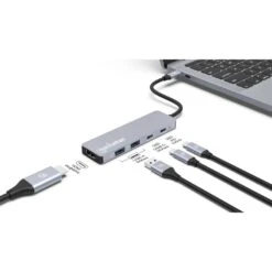Manhattan USB-C PD 5-in-1 HDMI 4K Docking Station / Multiport Hub -Manhattan Store usb c pd 5 in 1 hdmi 4k docking station multiport hub 190411 7