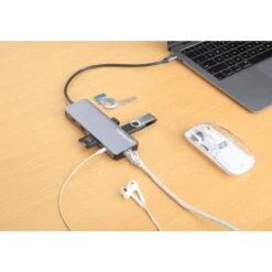 Manhattan USB-C PD 9-in-1 HDMI 4K Docking Station / Multiport Hub -Manhattan Store usb c pd 9 in 1 hdmi 4k docking station multiport hub 190435 3
