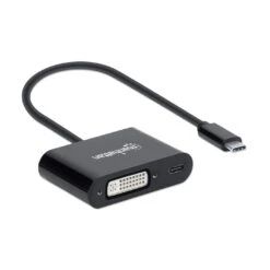 Manhattan USB-C To DVI Converter With Power Delivery Port 8 Manhattan USB-C To DVI Converter With Power Delivery Port -Manhattan Store usb c to dvi converter with power delivery port 153423 2