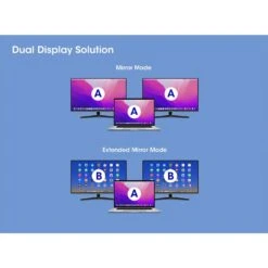 Manhattan USB-C To HDMI & VGA 4-in-1 Docking Converter With Power Delivery 23 Manhattan USB-C To HDMI & VGA 4-in-1 Docking Converter With Power Delivery -Manhattan Store usb c to hdmi vga 4 in 1 docking converter with power delivery 130691 11