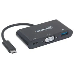 Manhattan USB-C To VGA 3-in-1 Docking Converter With Power Delivery 8 Manhattan USB-C To VGA 3-in-1 Docking Converter With Power Delivery -Manhattan Store usb c to vga 3 in 1 docking converter with power delivery 152044 2 fc5dd9ea b0ee 45f7 af41 fe42392e3f43
