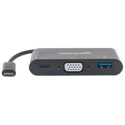 Manhattan USB-C To VGA 3-in-1 Docking Converter With Power Delivery 9 Manhattan USB-C To VGA 3-in-1 Docking Converter With Power Delivery -Manhattan Store usb c to vga 3 in 1 docking converter with power delivery 152044 3 23fcd48d 0ec6 446e b6a9 45ea3be2298a