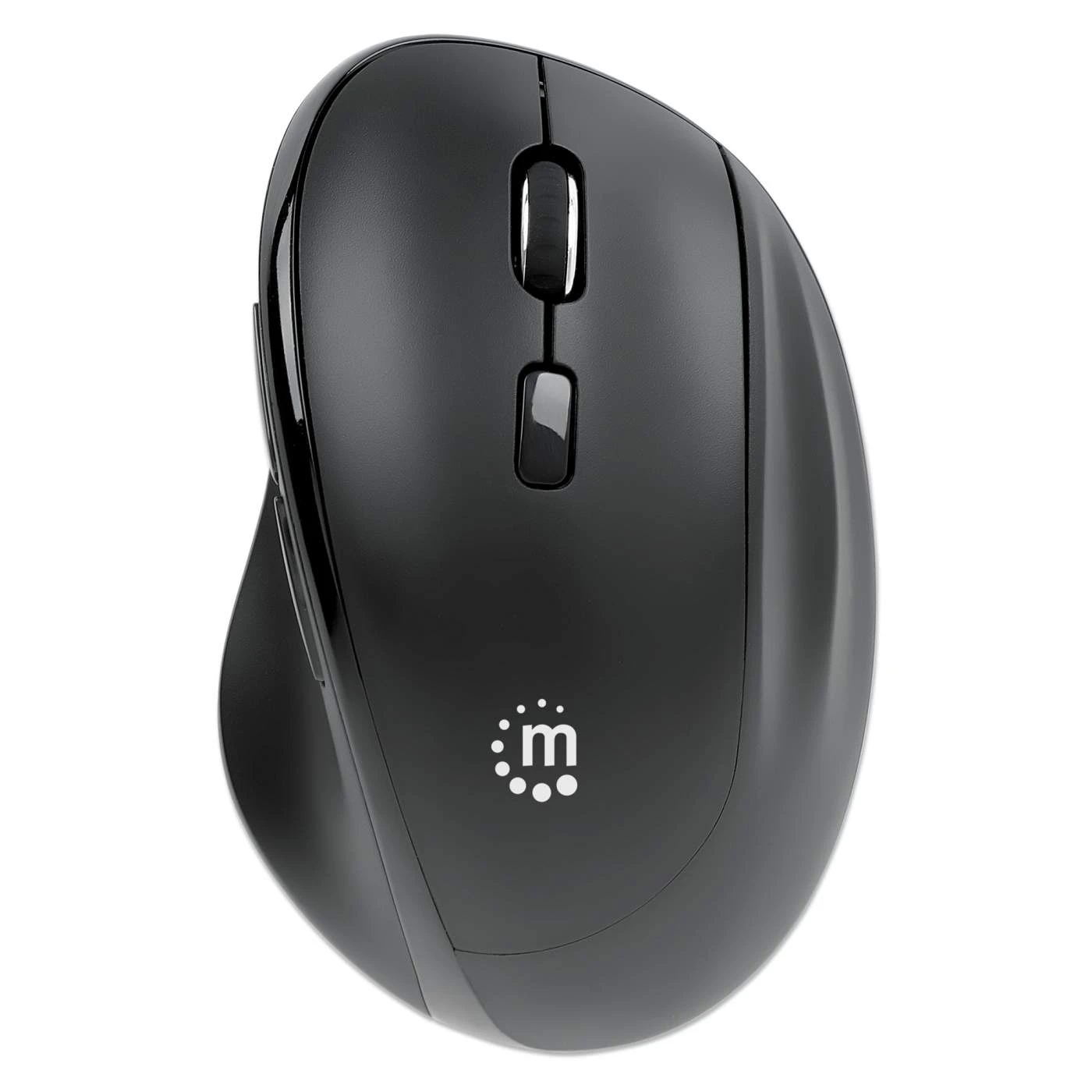 Manhattan Ergonomic Wireless Mouse With 2-in-1 USB Receiver 6 Manhattan Ergonomic Wireless Mouse With 2-in-1 USB Receiver - Image 6