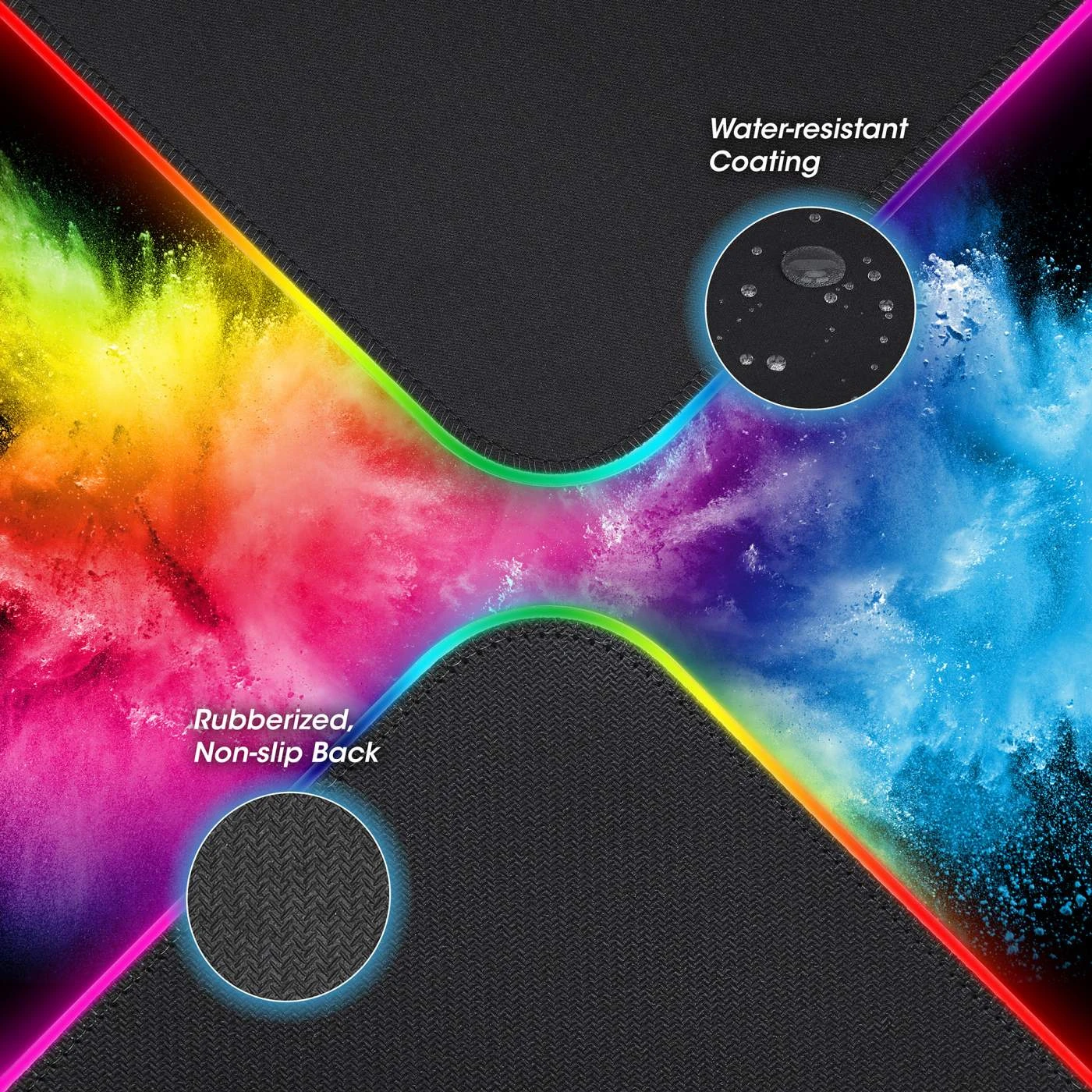 Manhattan XXL RGB LED Gaming Mousepad 10 Manhattan XXL RGB LED Gaming Mousepad - Image 10